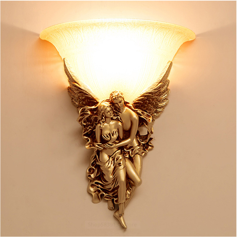 Baby Nursery Wall Lights - モダンなウォールランプ,寝室用,天使の形,レトロなスタイル,ヨーロッパスタイル