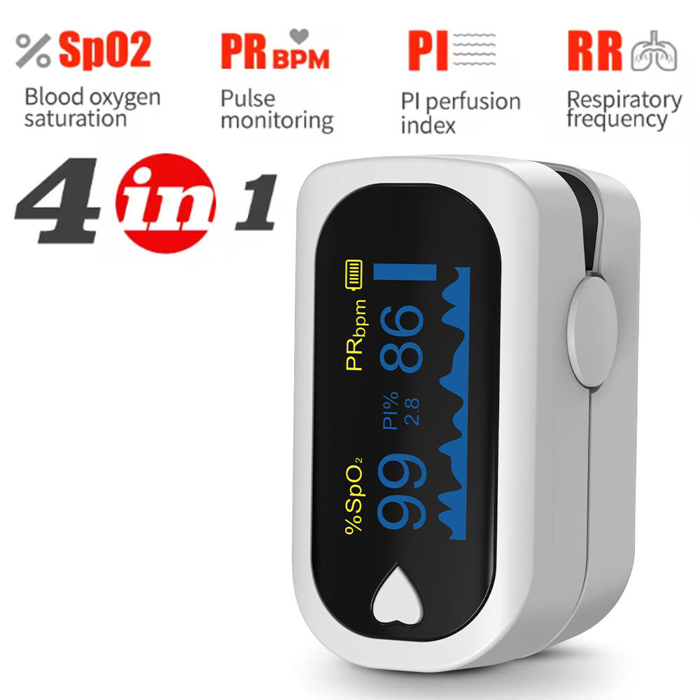 Wearable Baby Monitor - 医療用指先パルスオキシメーター 指先TFTポータブルオキシメーター SPO2 PR 8時間睡眠モニター 血中酸素オキシメトロ