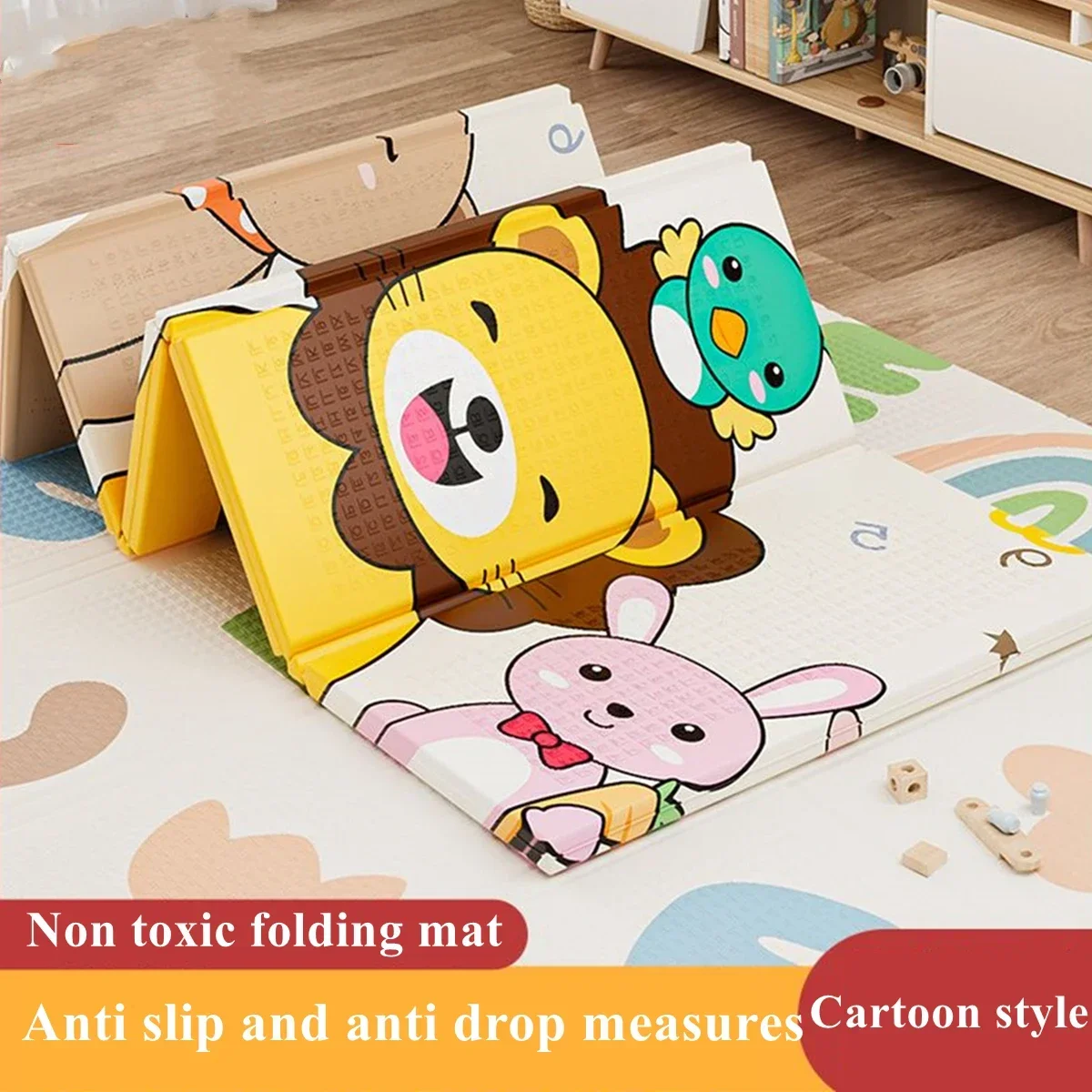折りたたみ式非毒性ベビープレイマット教育用子供用カーペット保 - Baby Nursery Mat のレビューと価格