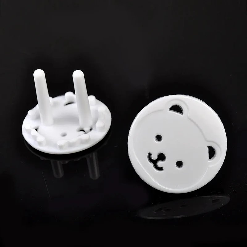 10 個 EU 電源ソケット保護カバークマ肥厚子供の安全コン - Outlet Cover Childproof のレビューと価格