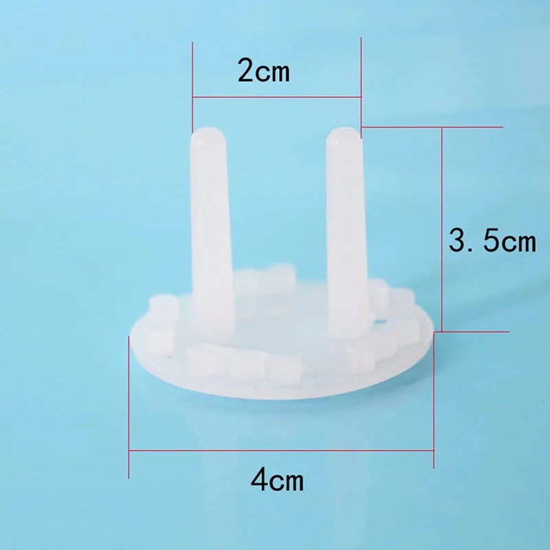 10 個 EU 電源ソケット保護カバークマ肥厚子供の安全コン - Outlet Cover Childproof のレビューと価格