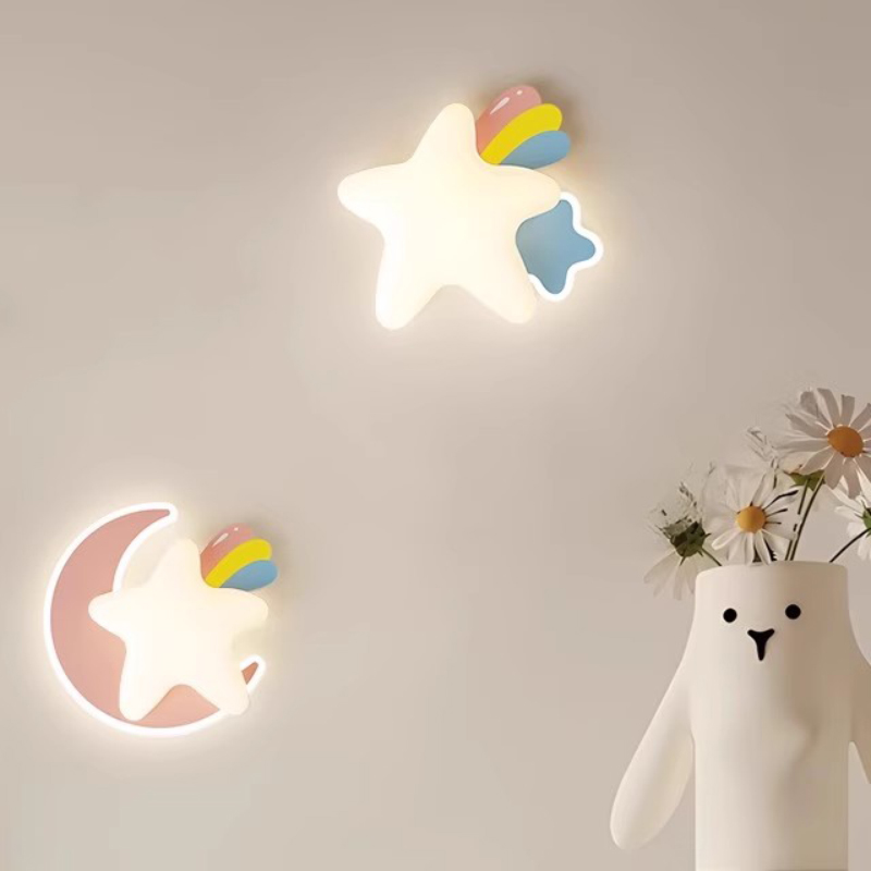 子供部屋,子供部屋,保育園,男の子,女の子,寝室用の虹色の星 - Baby Nursery Knobs のレビューと価格