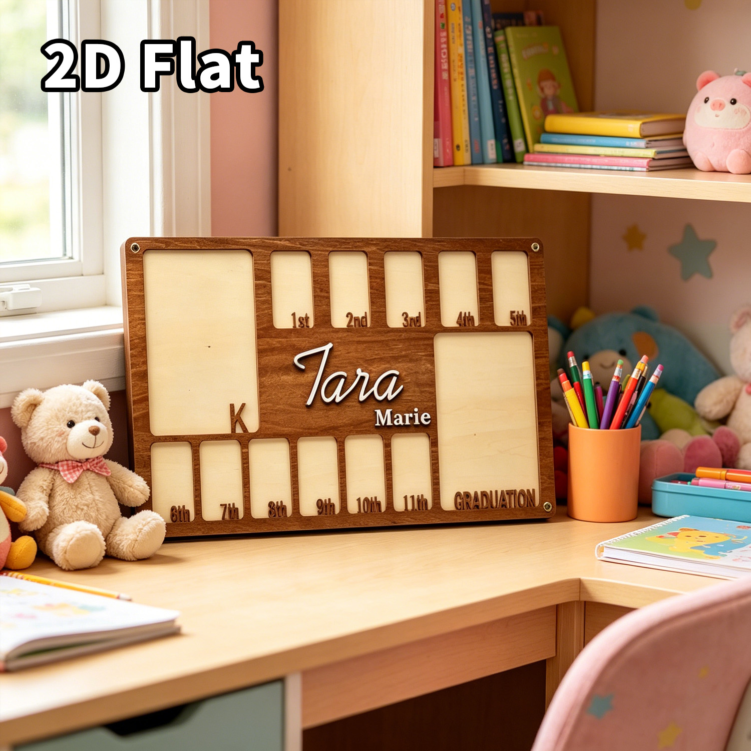 1個入りカスタムグレードフォトフレーム木製飾り板、自宅、部屋 - Baby Nursery Wall Decor のレビューと価格