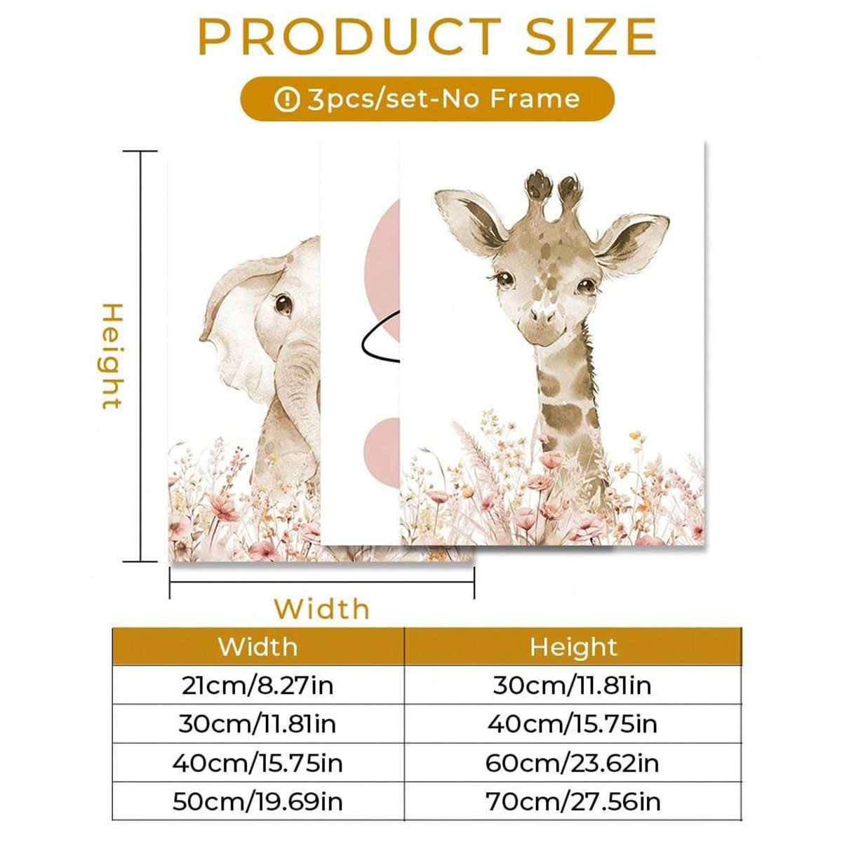 カスタムネーム付き保育園用ウォールアートセット、子供部屋の装 - Baby Nursery Wall Decor のレビューと価格