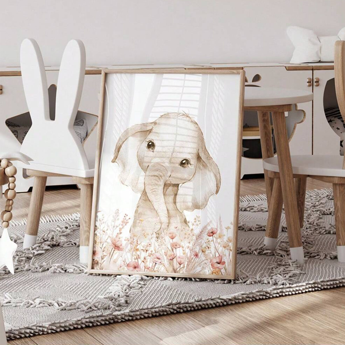 カスタムネーム付き保育園用ウォールアートセット、子供部屋の装 - Baby Nursery Wall Decor のレビューと価格