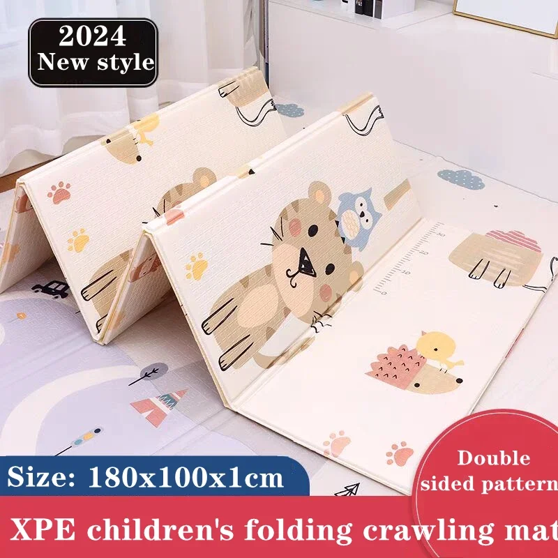 教育用折りたたみ式ベビープレイマット非毒性子供用カーペット保 - Baby Nursery Mat のレビューと価格