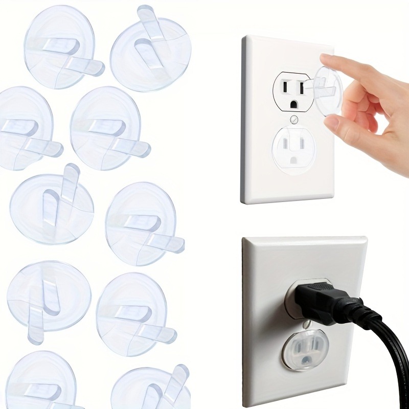 14個入りチャイルドセーフティコンセントカバー 透明デザイン - Outlet Cover Childproof のレビューと価格