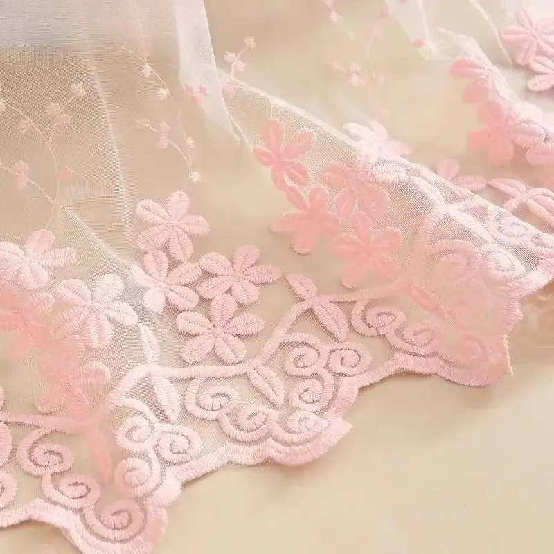 1PC 韓国ピンク薄手のプリンセスカーテン女の子子供用リビン - Baby Nursery Blackout Curtains のレビューと価格