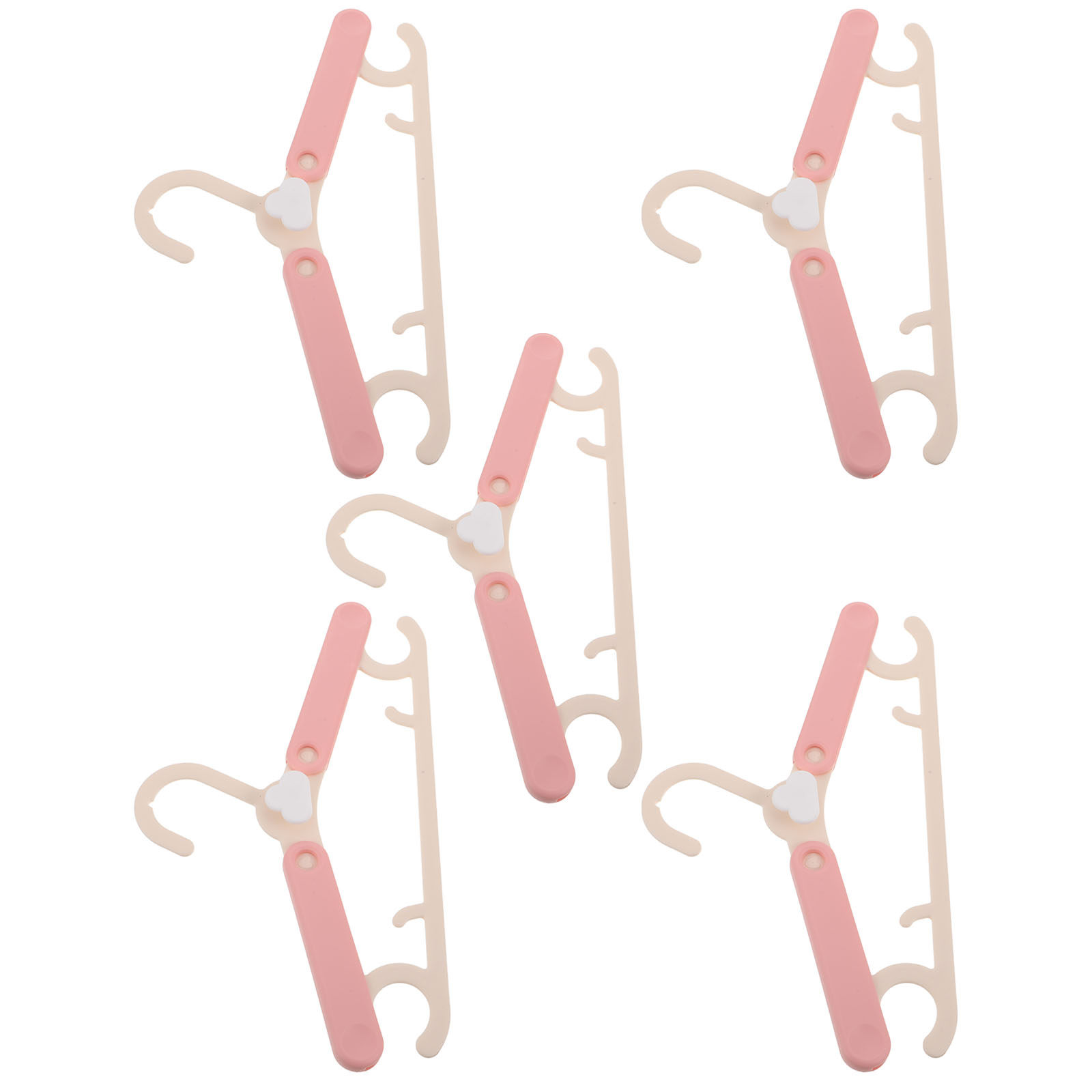 5 個子供用調節可能なプラスチックハンガーベビー幼児服オーガ - Baby Nursery Hangers のレビューと価格