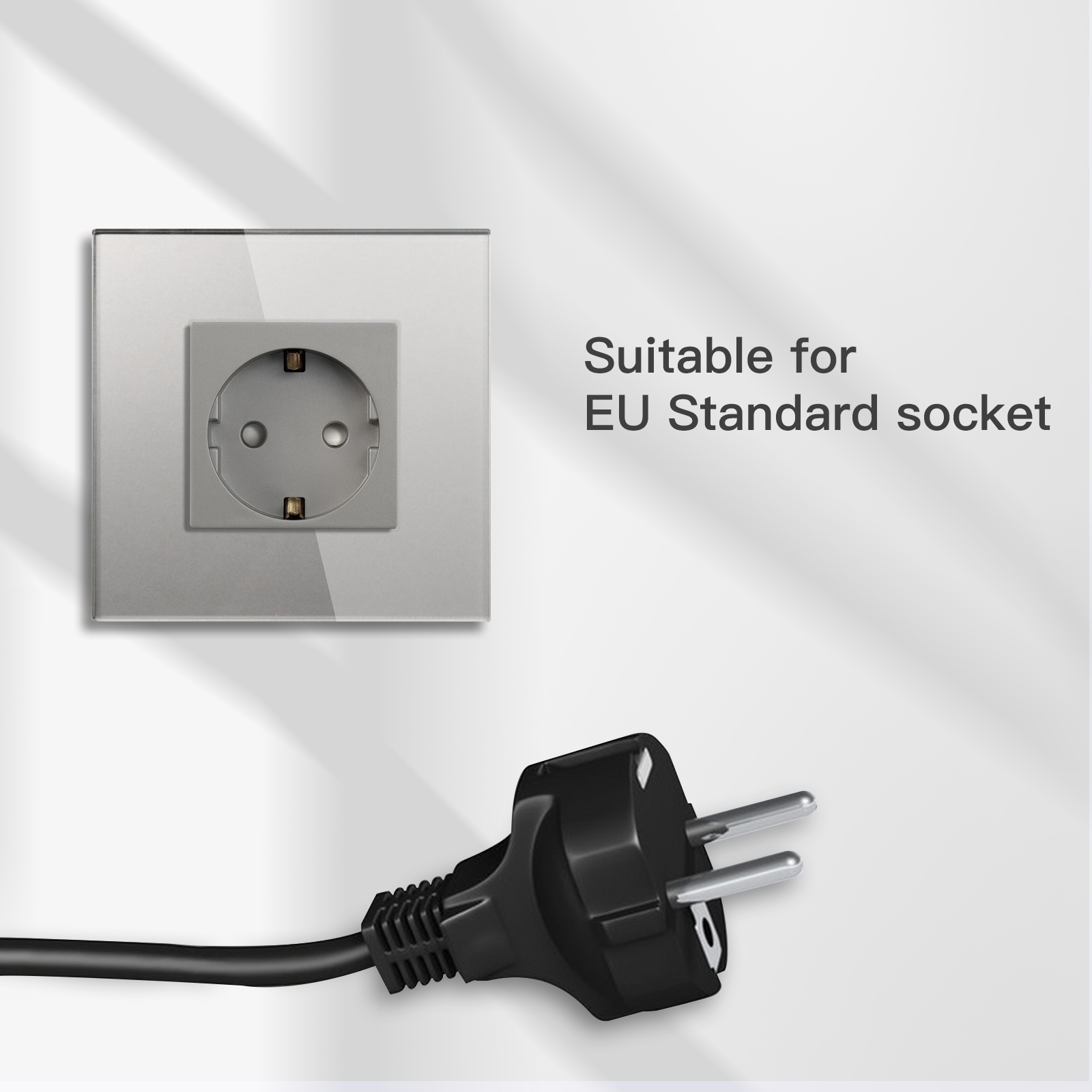 BSEED EU 壁ソケットシングルプラグソケットダブル 5 - Outlet Cover Childproof のレビューと価格