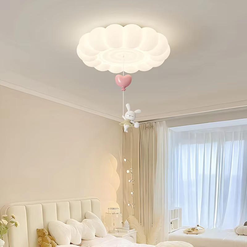 子供部屋のシーリングライト LED バブルクラウドラビットラ - Baby Nursery Knobs のレビューと価格