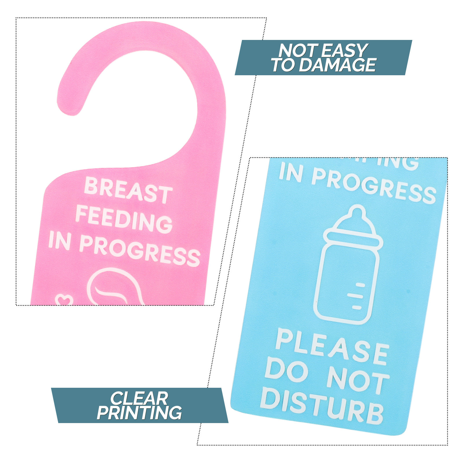 2 個の授乳用プライバシードアサイン、搾乳中、ドアノブ吊り下 - Baby Nursery Knobs のレビューと価格