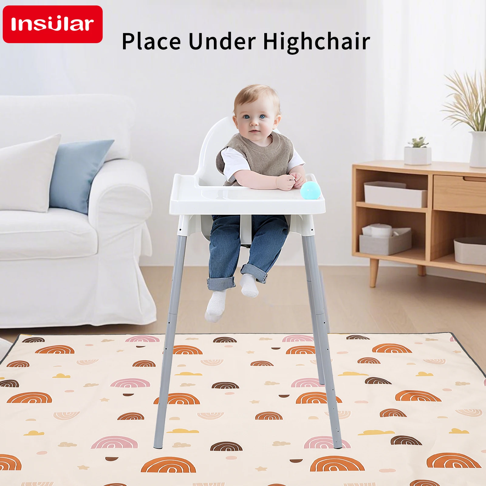 INSULAR キッズ教育マットレス折りたたみベビープレイマ - Baby Nursery Mat のレビューと価格