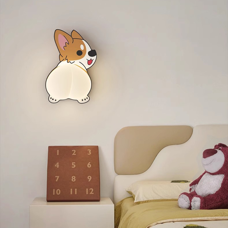 子供部屋用のLEDウォールライト,かわいい動物のライト,漫画 - Baby Nursery Knobs のレビューと価格
