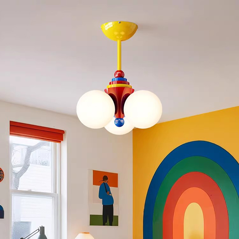 子供部屋シャンデリアカラーメンフィスバブルボールランプLED - Baby Nursery Knobs のレビューと価格