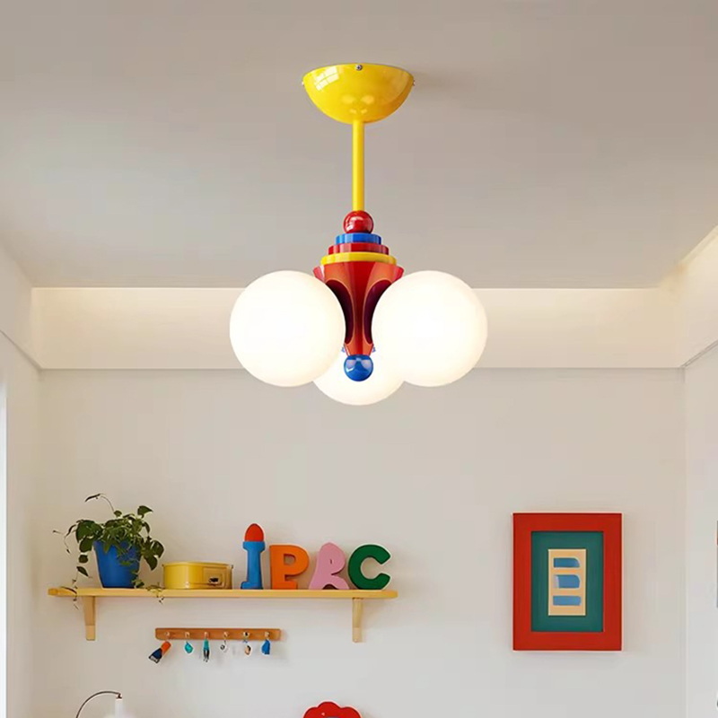 子供部屋シャンデリアカラーメンフィスバブルボールランプLED - Baby Nursery Knobs のレビューと価格