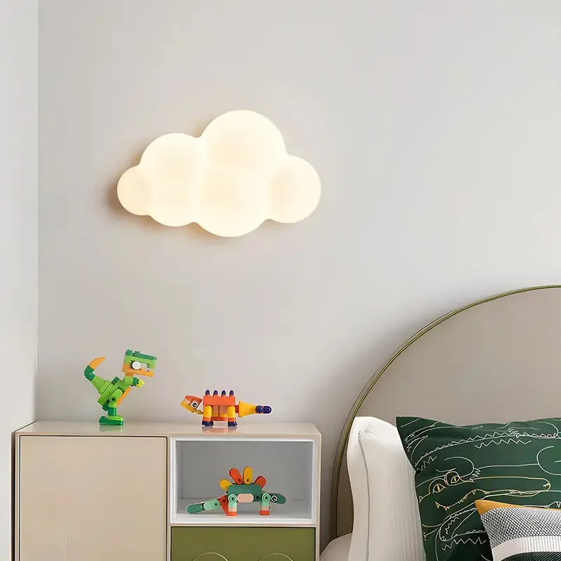 子供部屋/保育園/寝室用 星型壁掛け照明 ホワイトクラウド  - Baby Nursery Knobs のレビューと価格