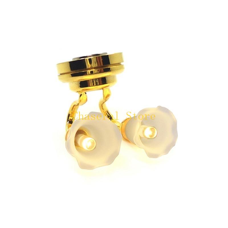 1:12 ドールハウスミニリビングルームブラケットライトシミ - Baby Nursery Wall Lights のレビューと価格