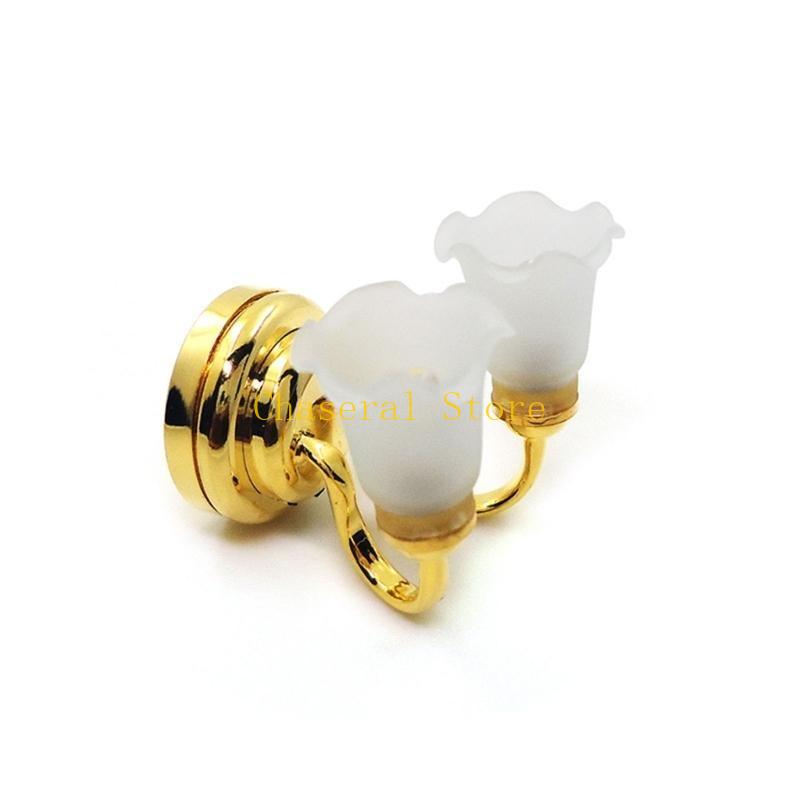 1:12 ドールハウスミニリビングルームブラケットライトシミ - Baby Nursery Wall Lights のレビューと価格