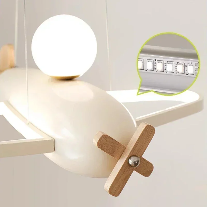 北欧飛行機ランプモダンな子供部屋シャンデリア LED シンプ - Baby Nursery Knobs のレビューと価格