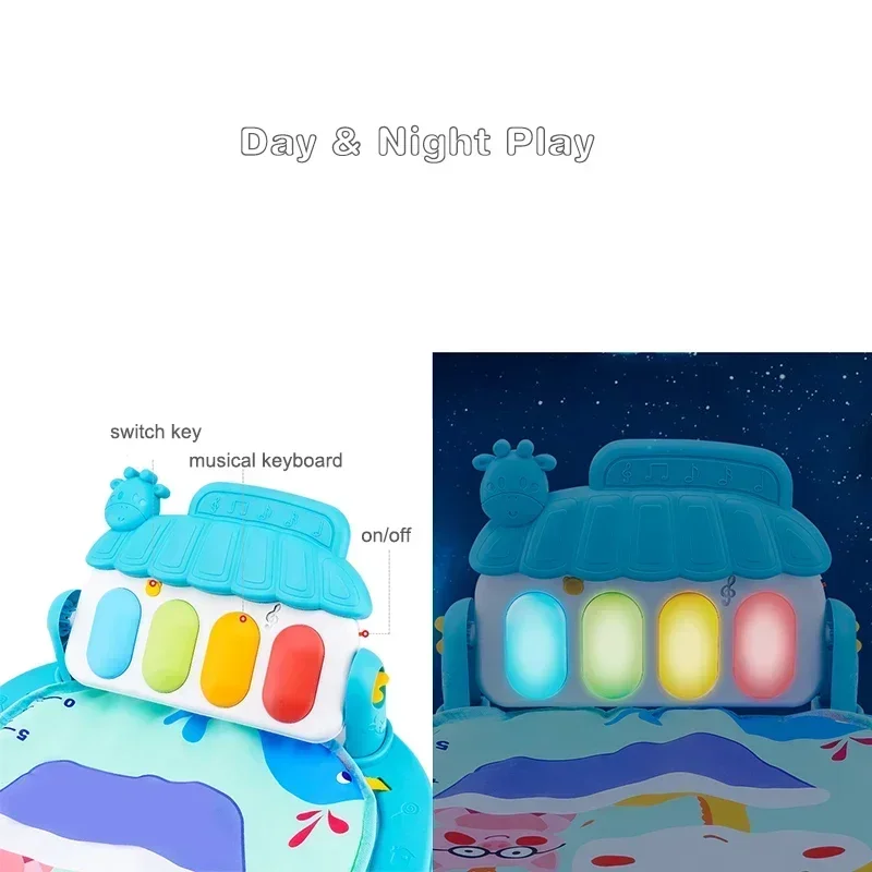 ベビーアクティビティジムラックミュージカル新生児ピアノキーボ - Baby Nursery Images のレビューと価格