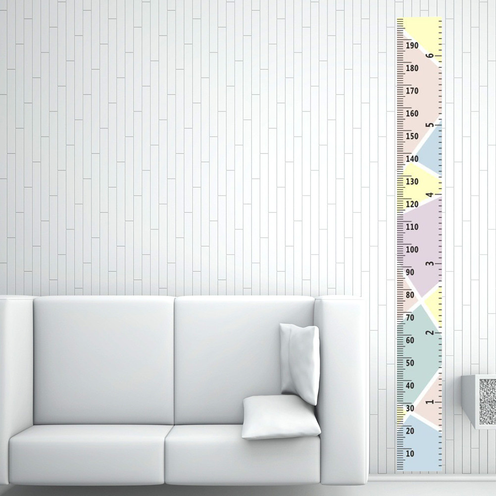 赤ちゃんの身長成長チャート壁掛け定規キャンバス防水スペースデ - Baby Nursery Hangers のレビューと価格