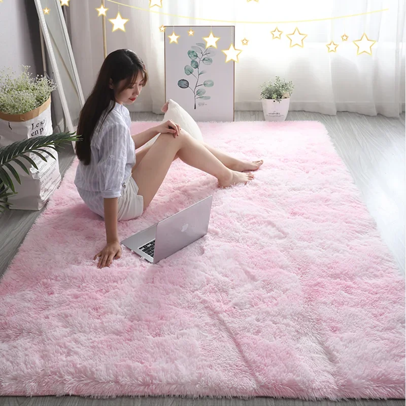 ピンクの子供用カーペット 女の子の寝室の装飾 北欧風 大きな - Baby Nursery Mat のレビューと価格