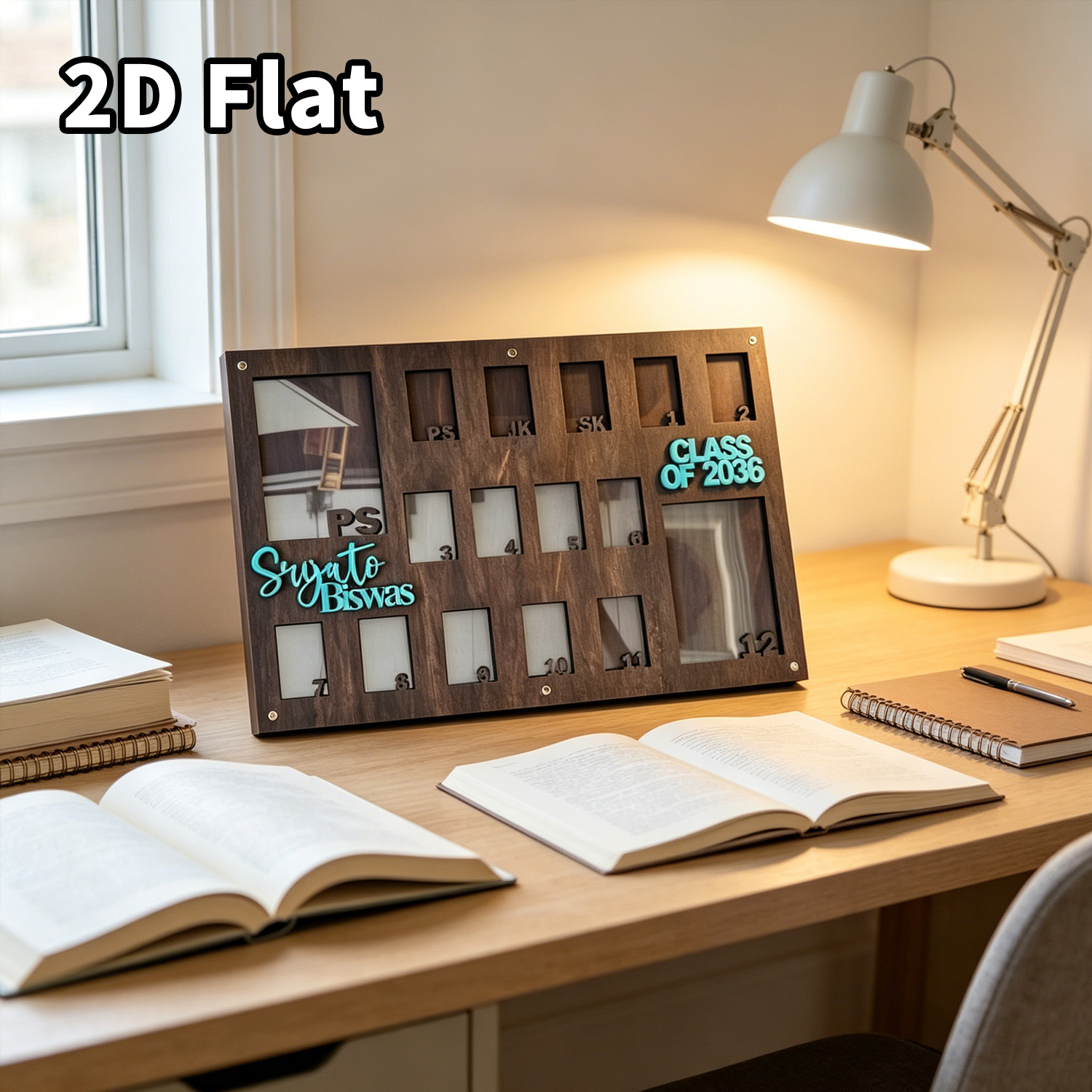 1個入りカスタムグレードフォトフレーム木製飾り板、自宅・オフ - Baby Nursery Wall Decor のレビューと価格