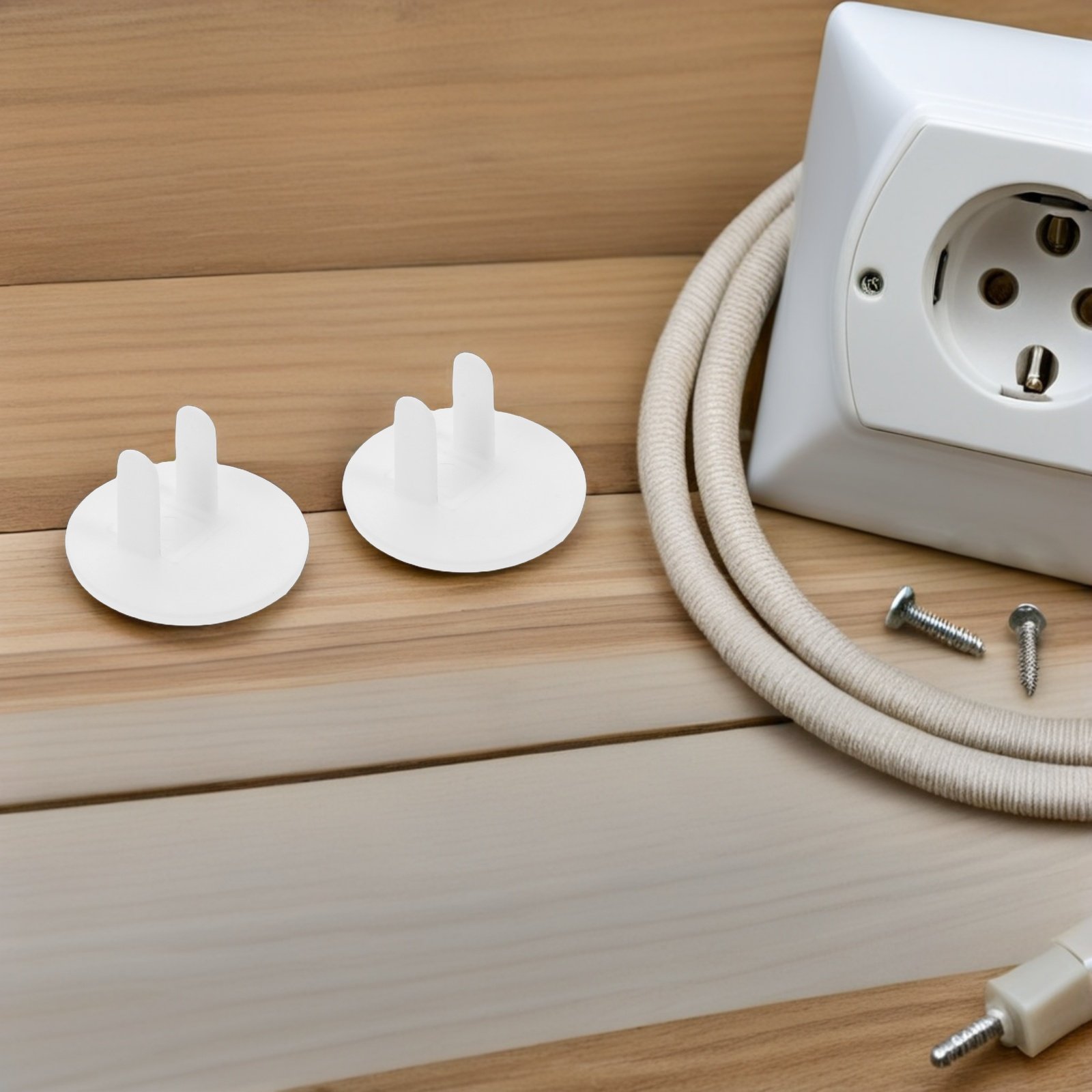 50個入りチャイルドプルーフコンセントカバー ホワイトプラス - Outlet Cover Childproof のレビューと価格