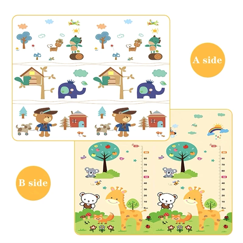 厚さ1/0.5cmの子供用パターンベビープレイマット、保育園 - Baby Nursery Mat のレビューと価格
