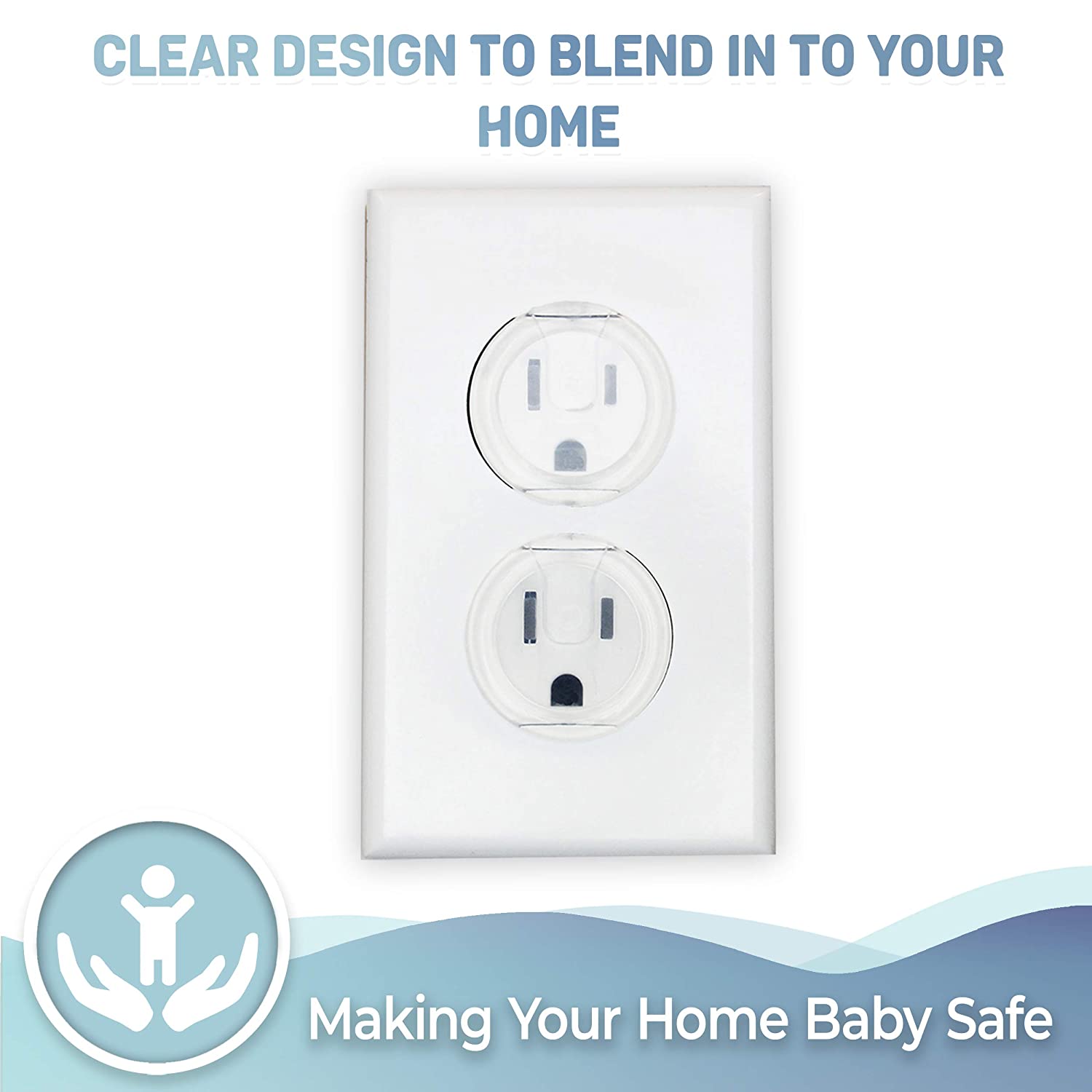 コンセントカバー 10 個、アメリカ標準ベビープルーフ安全チ - Outlet Cover Childproof のレビューと価格