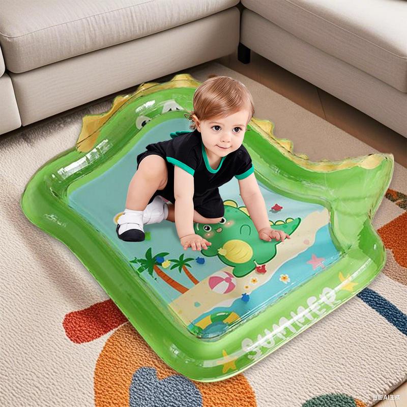 ベビーマット床用インフレータブル防水ウォーターマット幼児ジム - Baby Nursery Mat のレビューと価格