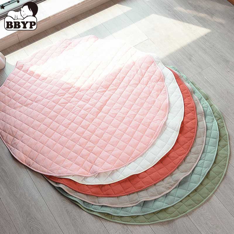 115 センチメートルプレイマット格子ベビーマット新生児幼児 - Baby Nursery Mat のレビューと価格