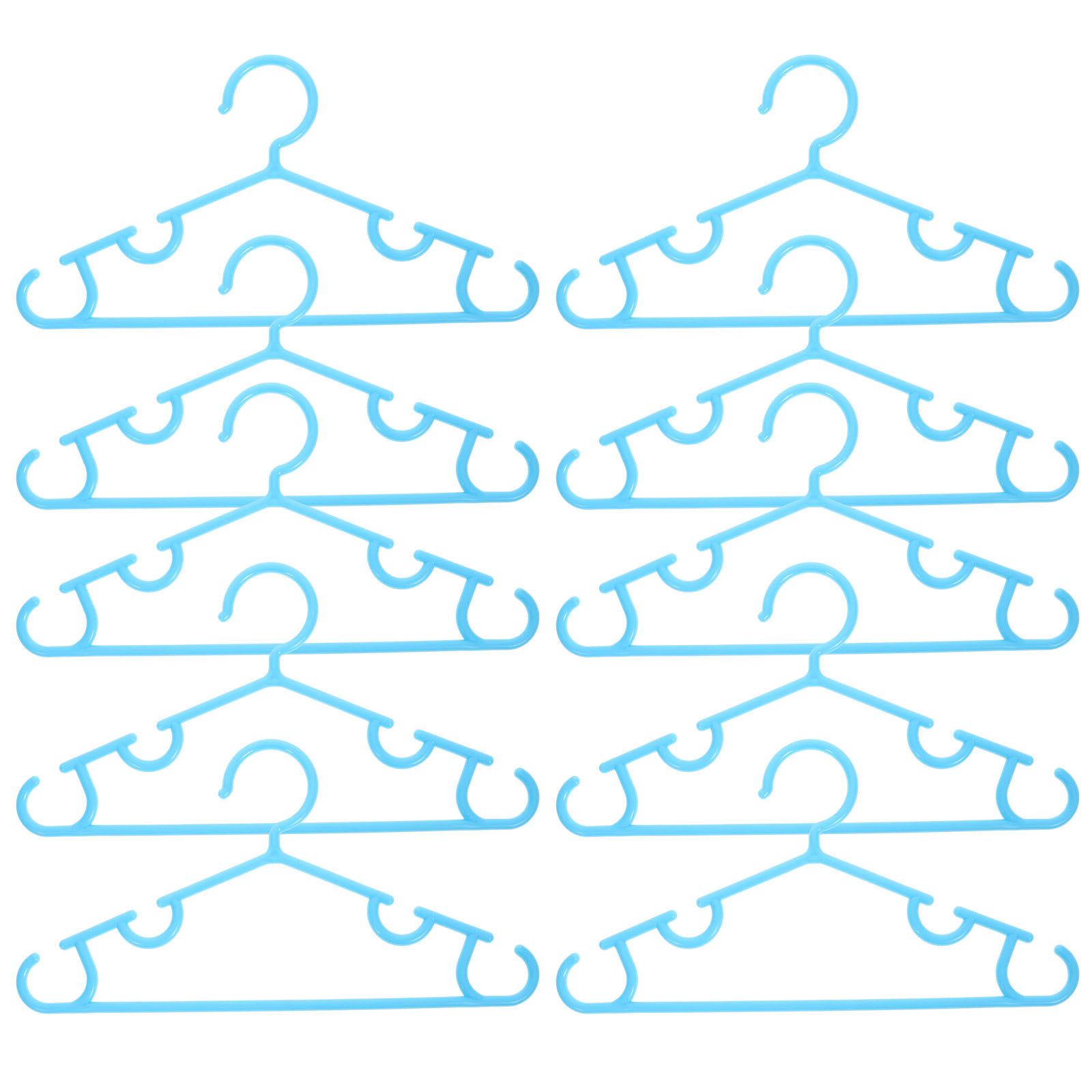 10個入り 安全で便利な滑り止めベビーハンガー 丈夫なプラス - Baby Nursery Hangers のレビューと価格