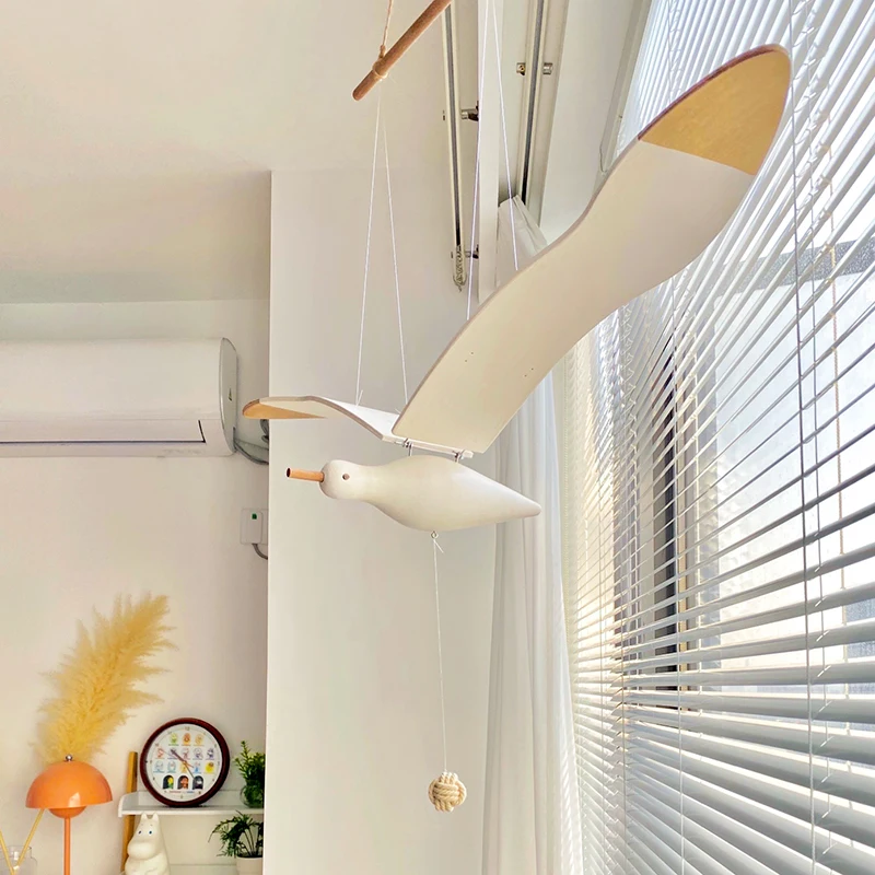 木の鳥の形をしたクリエイティブな壁掛け,子供部屋,ホテルのア - Baby Nursery Diy のレビューと価格