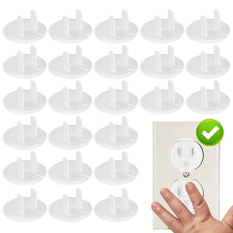 10/20個入りチャイルドプルーフコンセントカバー – 米国 - Outlet Cover Childproof のレビューと価格