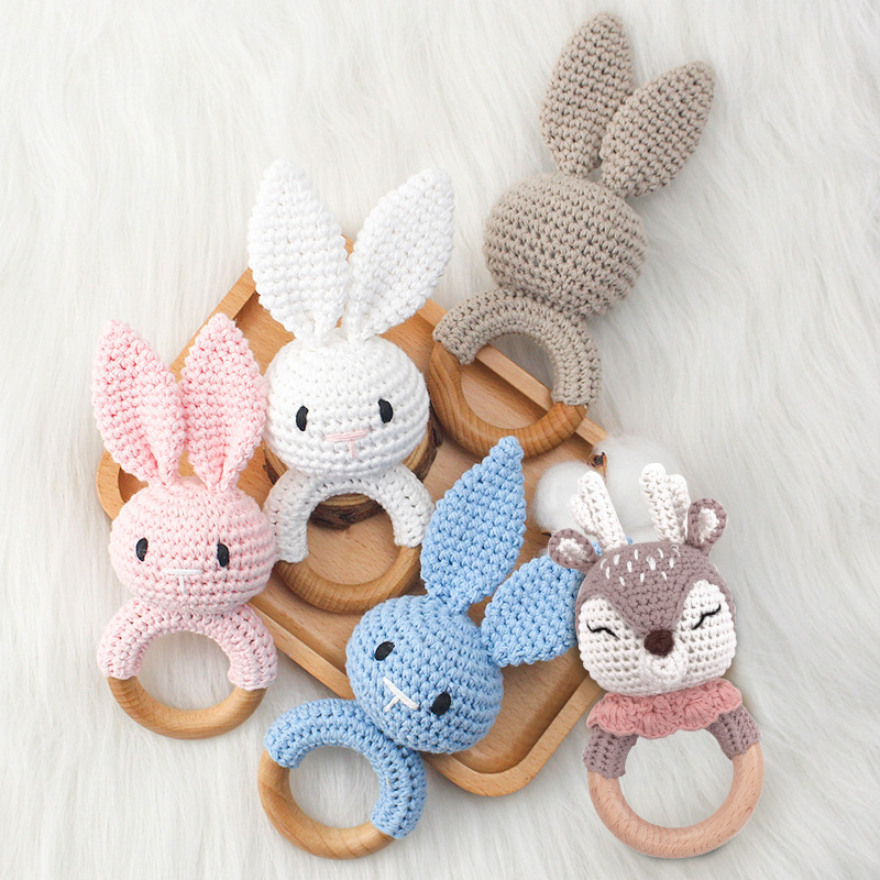 赤ちゃんガラガラ DIY かぎ針編み漫画ライオンキツネ人形ハ - Baby Nursery Images のレビューと価格