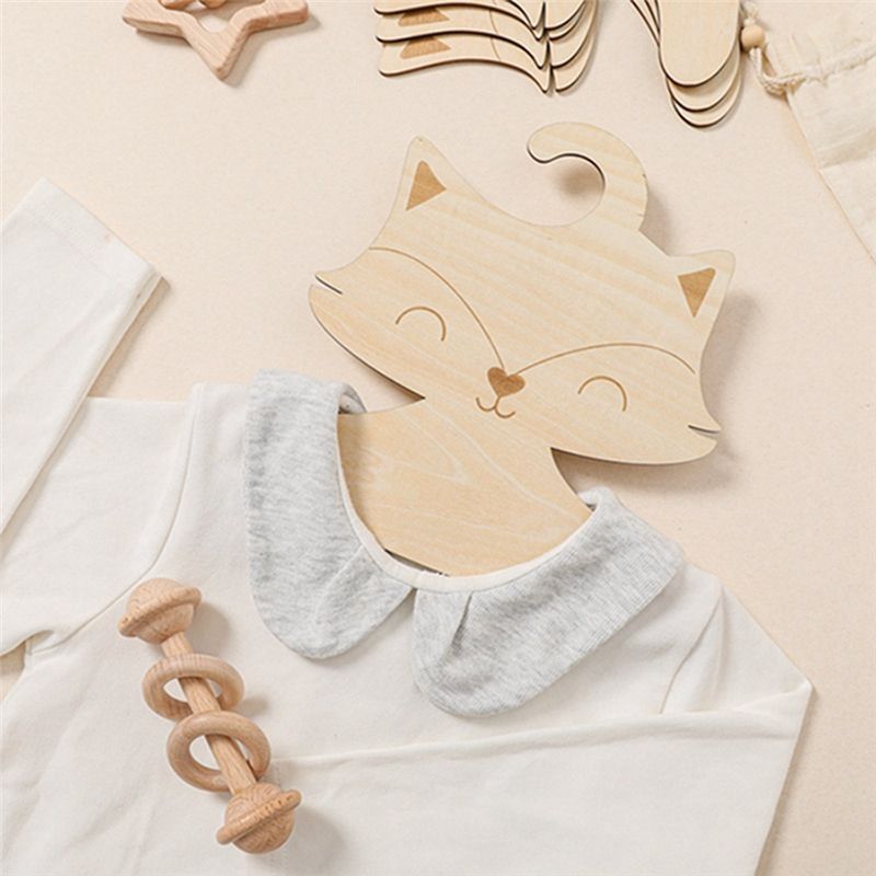 ABWZ-ベビー服ハンガー-保育園用の創造的な木製ベビー服ハ - Baby Nursery Hangers のレビューと価格