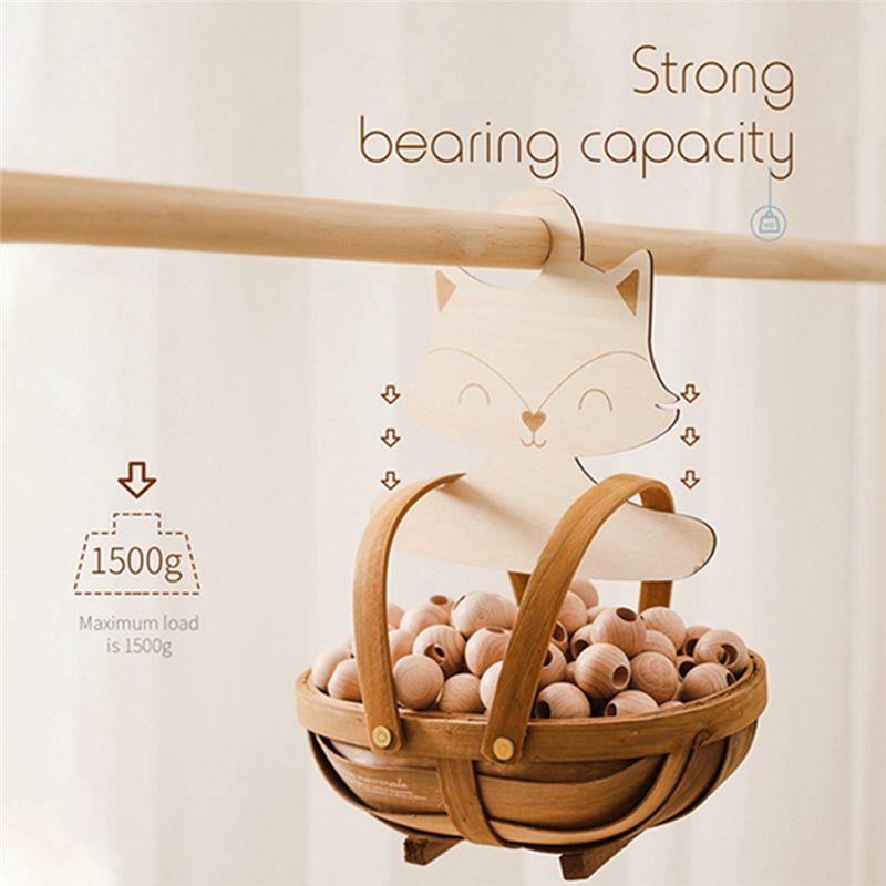 ABWZ-ベビー服ハンガー-保育園用の創造的な木製ベビー服ハ - Baby Nursery Hangers のレビューと価格