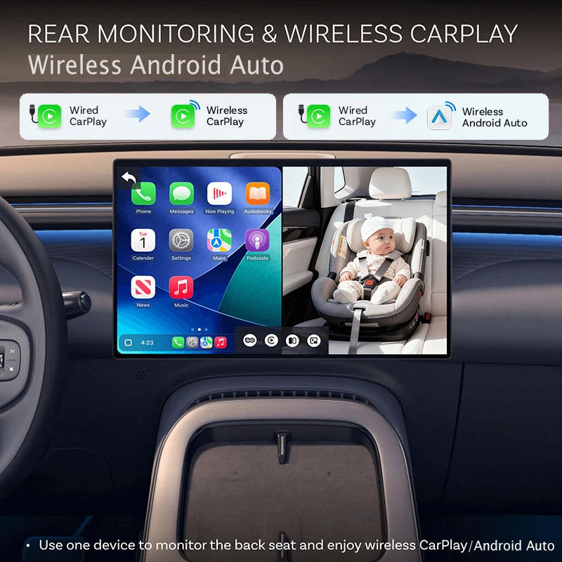 Ottocast Cabin Care ワイヤレスCarPl - Wearable Baby Monitor のレビューと価格