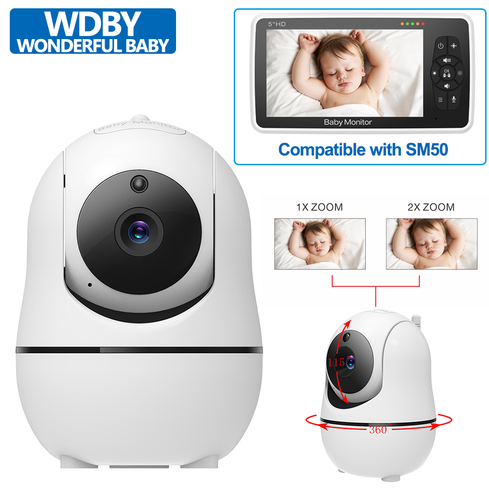 SM50 のビデオ赤ん坊のモニターのための別のカメラ、4x  - Wearable Baby Monitor のレビューと価格
