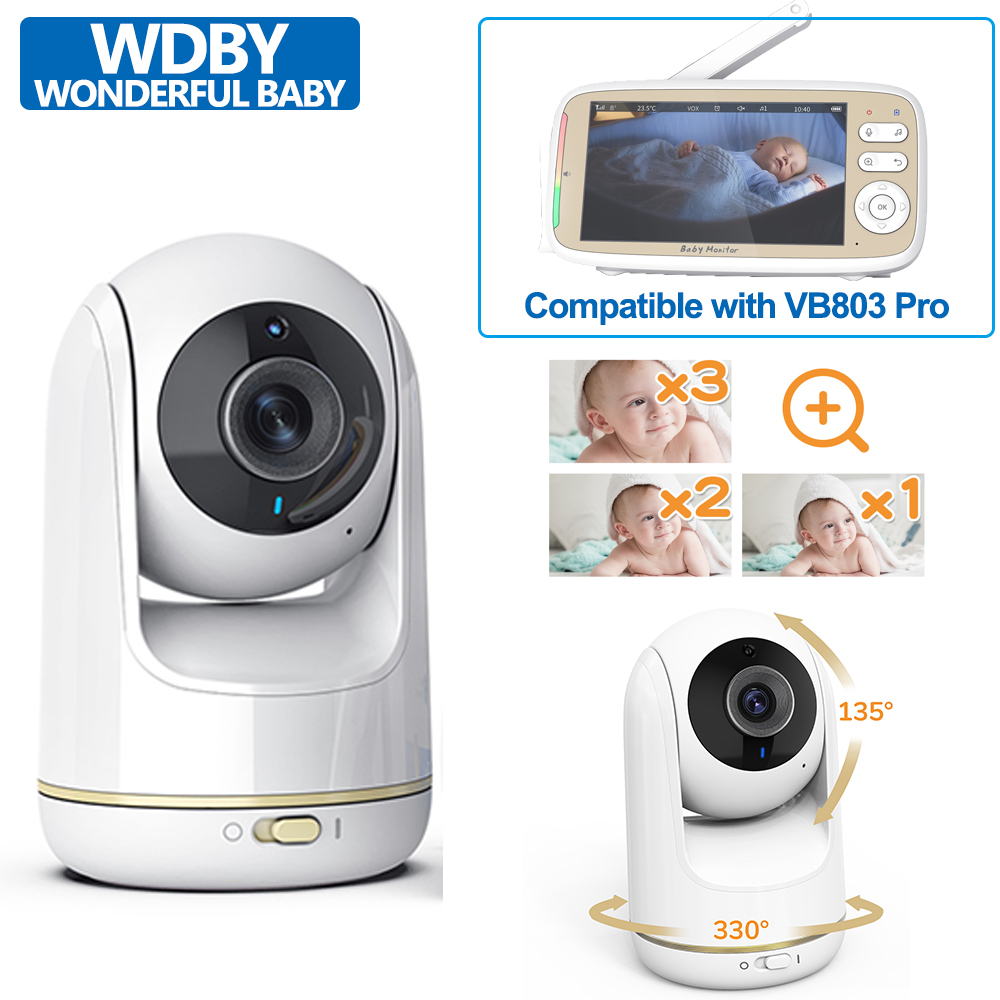 VB803プロビデオベビーモニター用セパレートカメラ、ズーム - Wearable Baby Monitor のレビューと価格