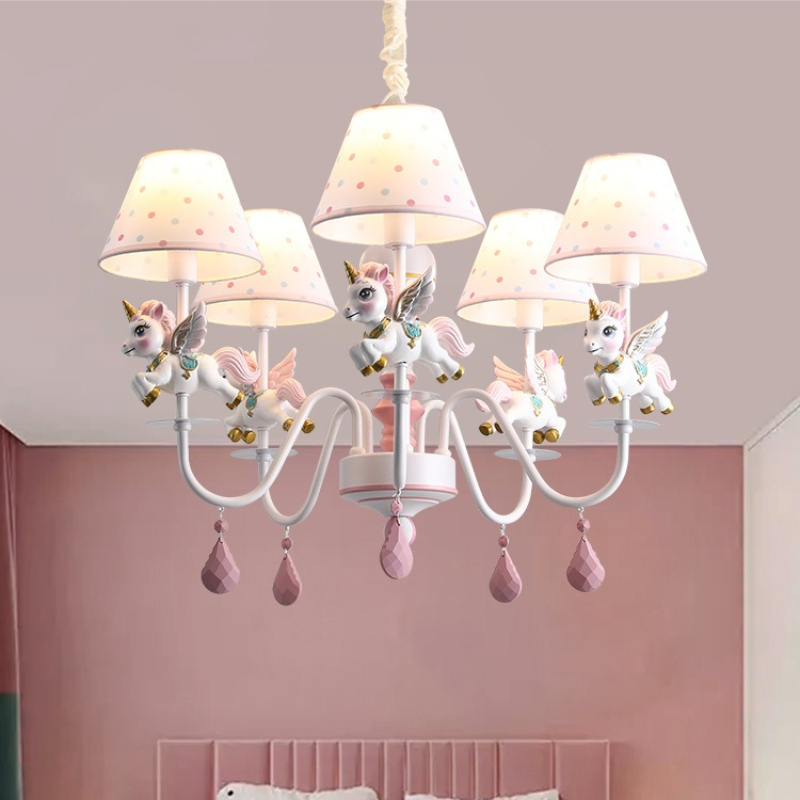 子供部屋シャンデリア LED プリンセスルーム女の子の寝室ラ - Baby Nursery Knobs のレビューと価格